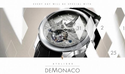 Milion złotych, za luksusowe zegarki Atelier de Monaco. Każdy model to mini dzieło sztuki.