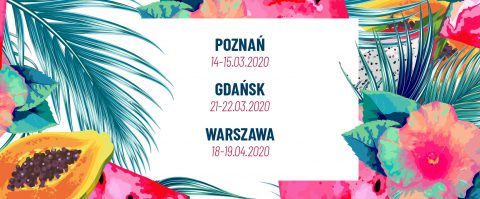 Ekocudowna wiosna nadchodzi! Targi Kosmetyków Naturalnych Ekocuda odbędą się w Poznaniu, Gdańsku  i Warszawie!